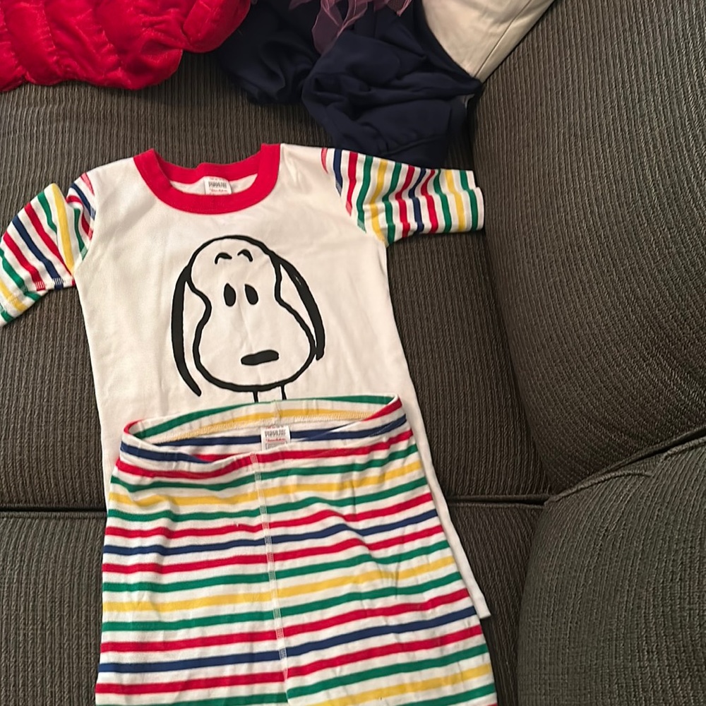 Hanna Anderson Snoopy pajamas